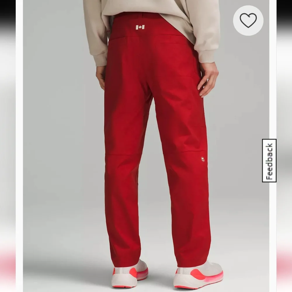 New Lululemon Carpenter pants,Team Canada,Limited Edition - Picture 2 of 16